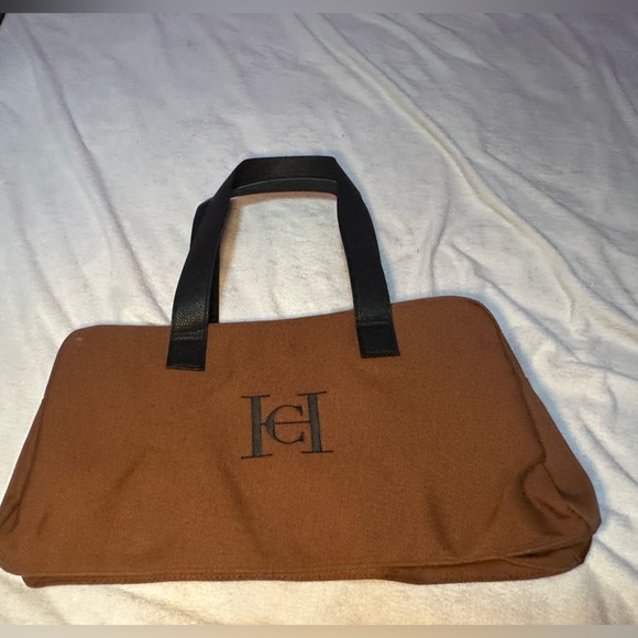 Carolina Herrera Limited Edition Brown Travel Duffel Bag – NWOT - Men’s - Picture 2 of 4